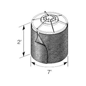 POROUS FILTER FABRIC WRAP