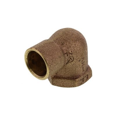 1 / 2" CXFEMALE 90 ELBOW - NO-LEAD