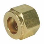 3 / 8" BRASS COMP NUT