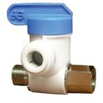 3 / 8" X 3 / 8" X 1 / 4" JG ANGLE STOP VALVE 