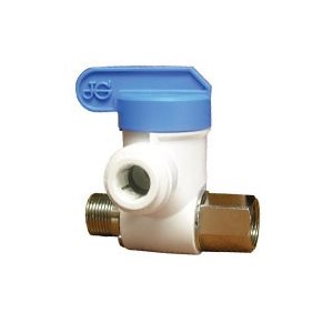 3 / 8" X 3 / 8" X 1 / 4" JG ANGLE STOP VALVE 