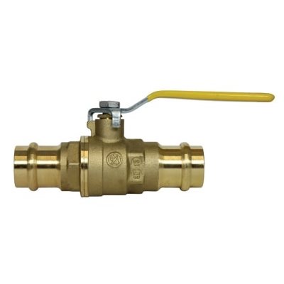 1" PRESS BALL VALVE