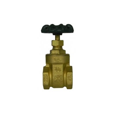 2" THD NO-LEAD GATE VALVE