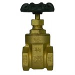 2" THD NO-LEAD GATE VALVE